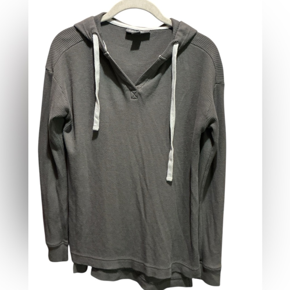 Free Fly Apparel Grey Waffle Hoodie